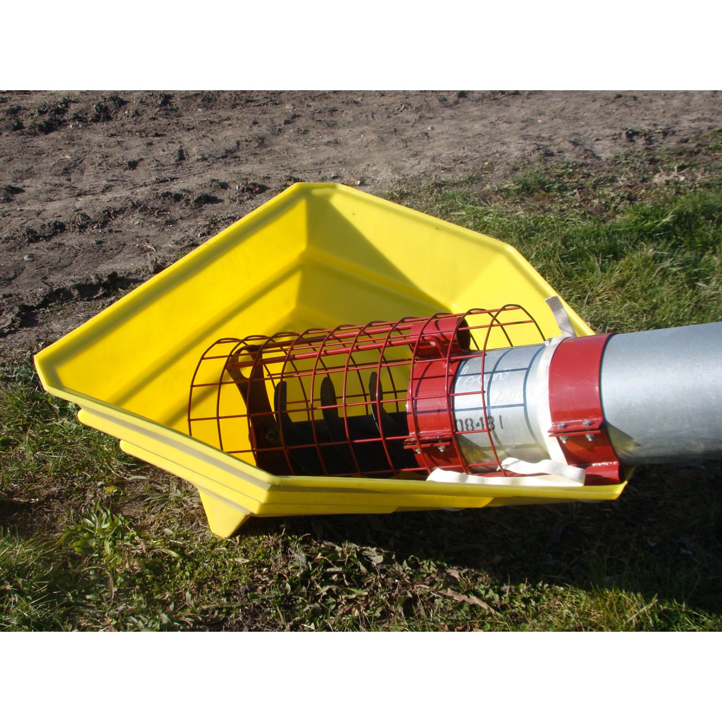Hutchinson Mayrath Large Plastic Transport Auger Hopper A6206A