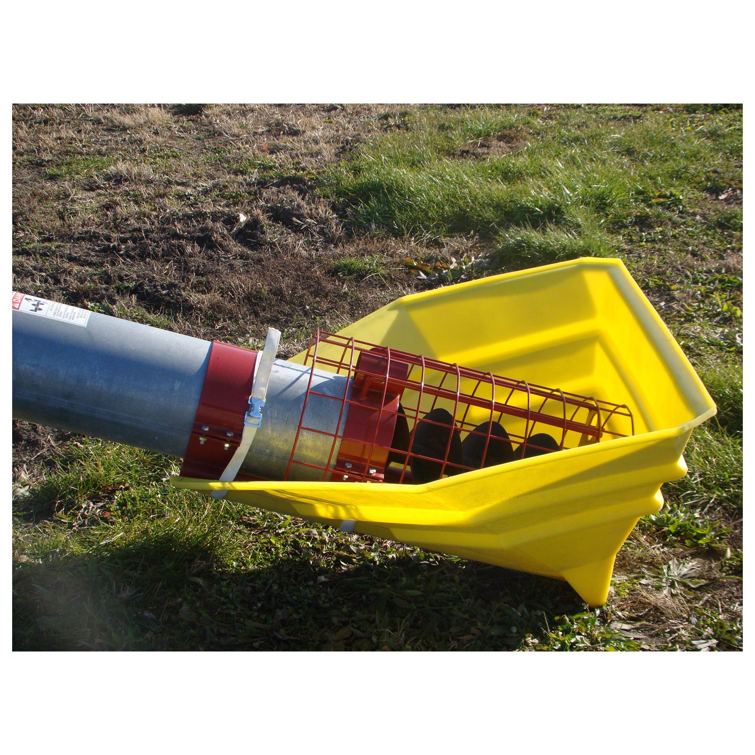 Hutchinson Mayrath Large Plastic Transport Auger Hopper A6206A