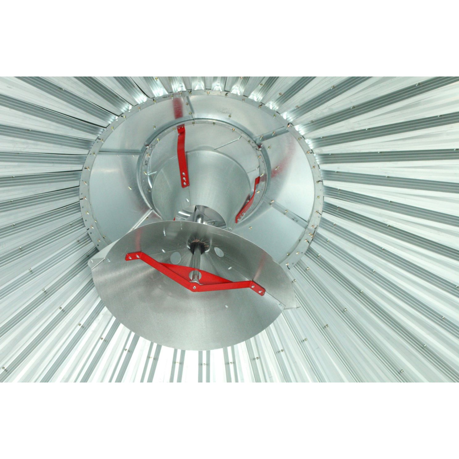 National 10,000 Bushel/Hr Large Spin Level Gravity Grain Spreader