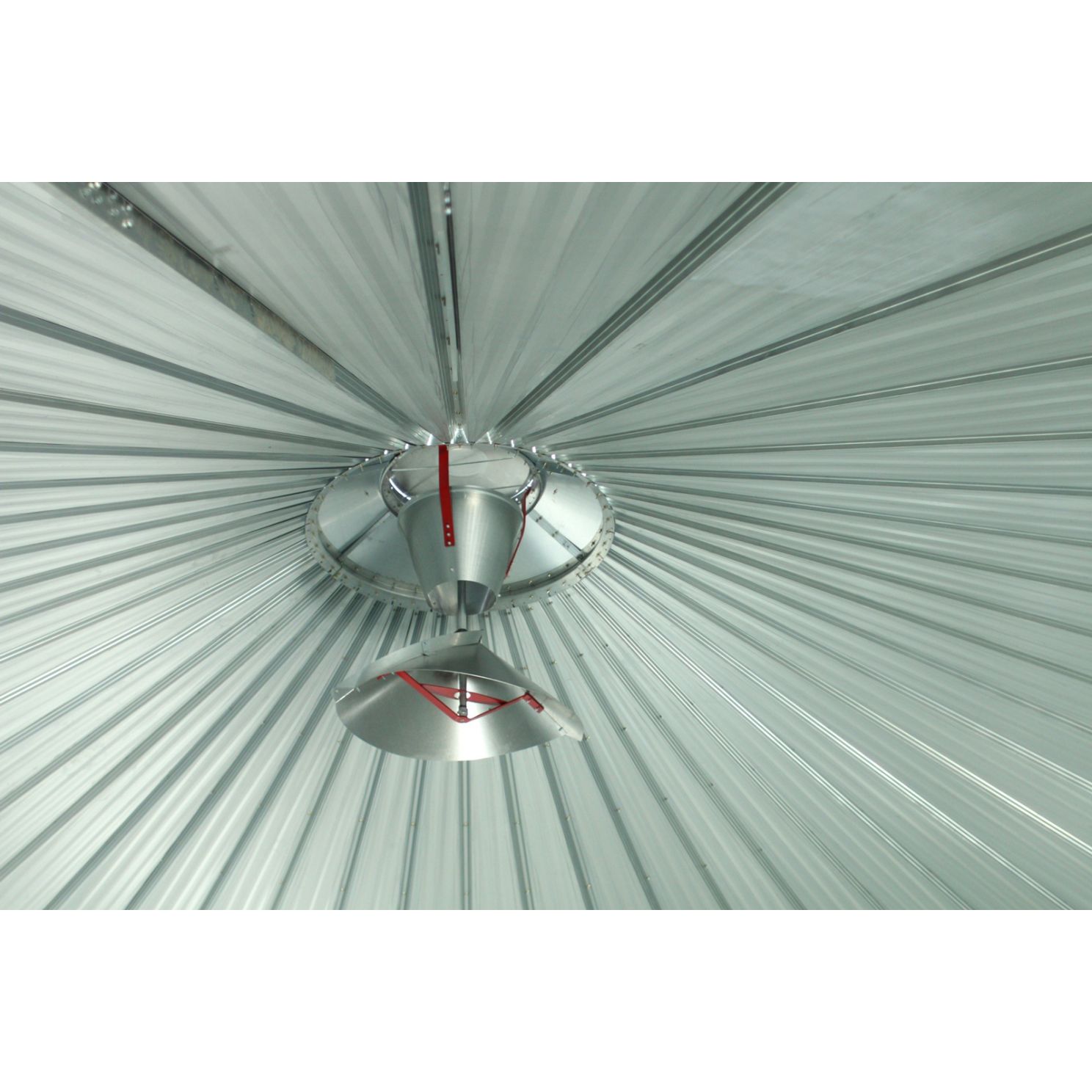 National 10,000 Bushel/Hr Large Spin Level Gravity Grain Spreader