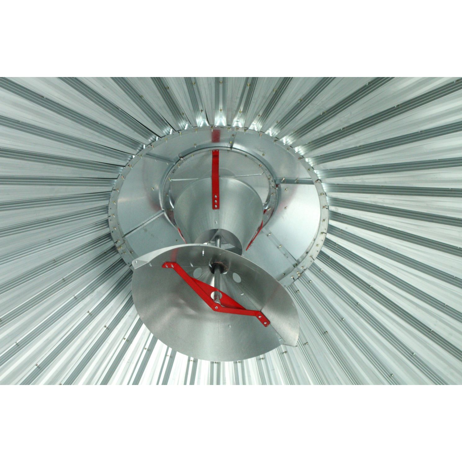 National 10,000 Bushel/Hr Large Spin Level Gravity Grain Spreader