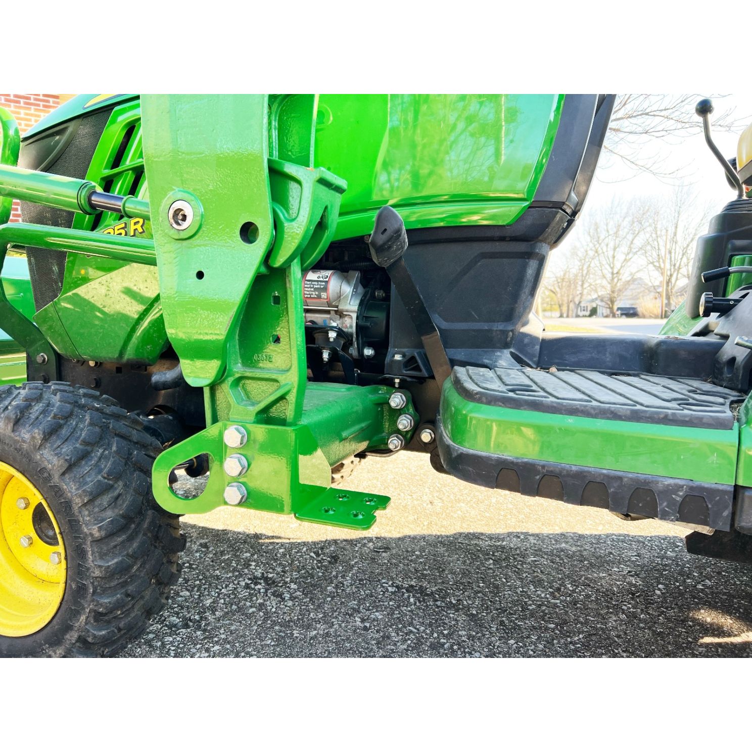 Compact Tractor Loader Step Tie Down fits John Deere