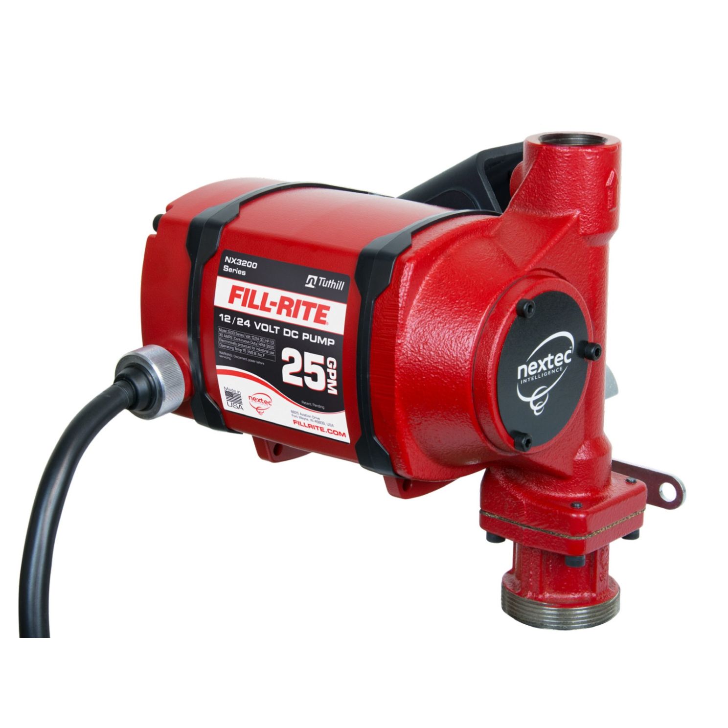 Fill-Rite NX25-DDCNB-AA Ultra Hi-Flow 25GPM DC Fuel Transfer Pump