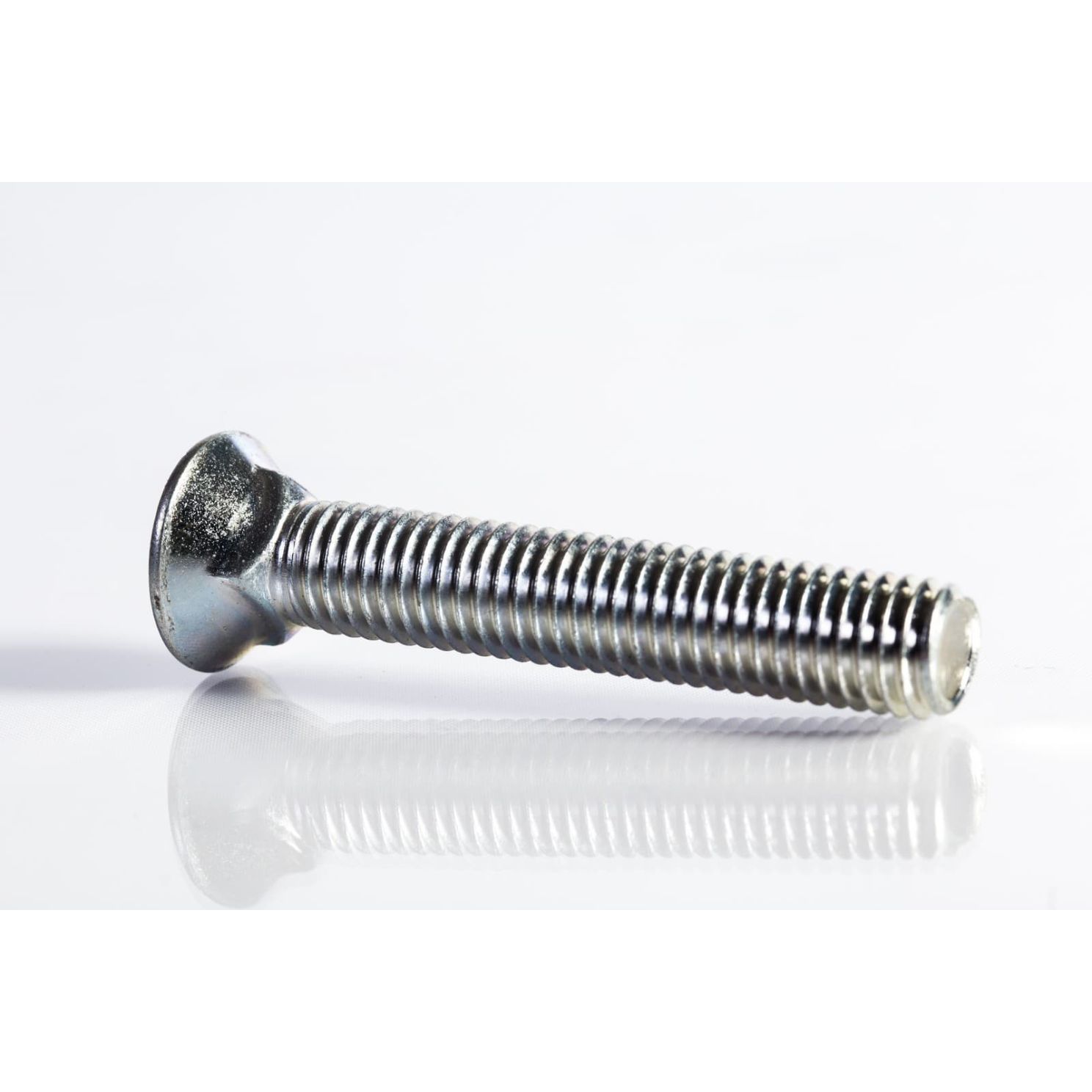 Plow Bolt, Grade 8, Flat Head, Zinc Finish Alloy Steel, 1/2-13 x 3"