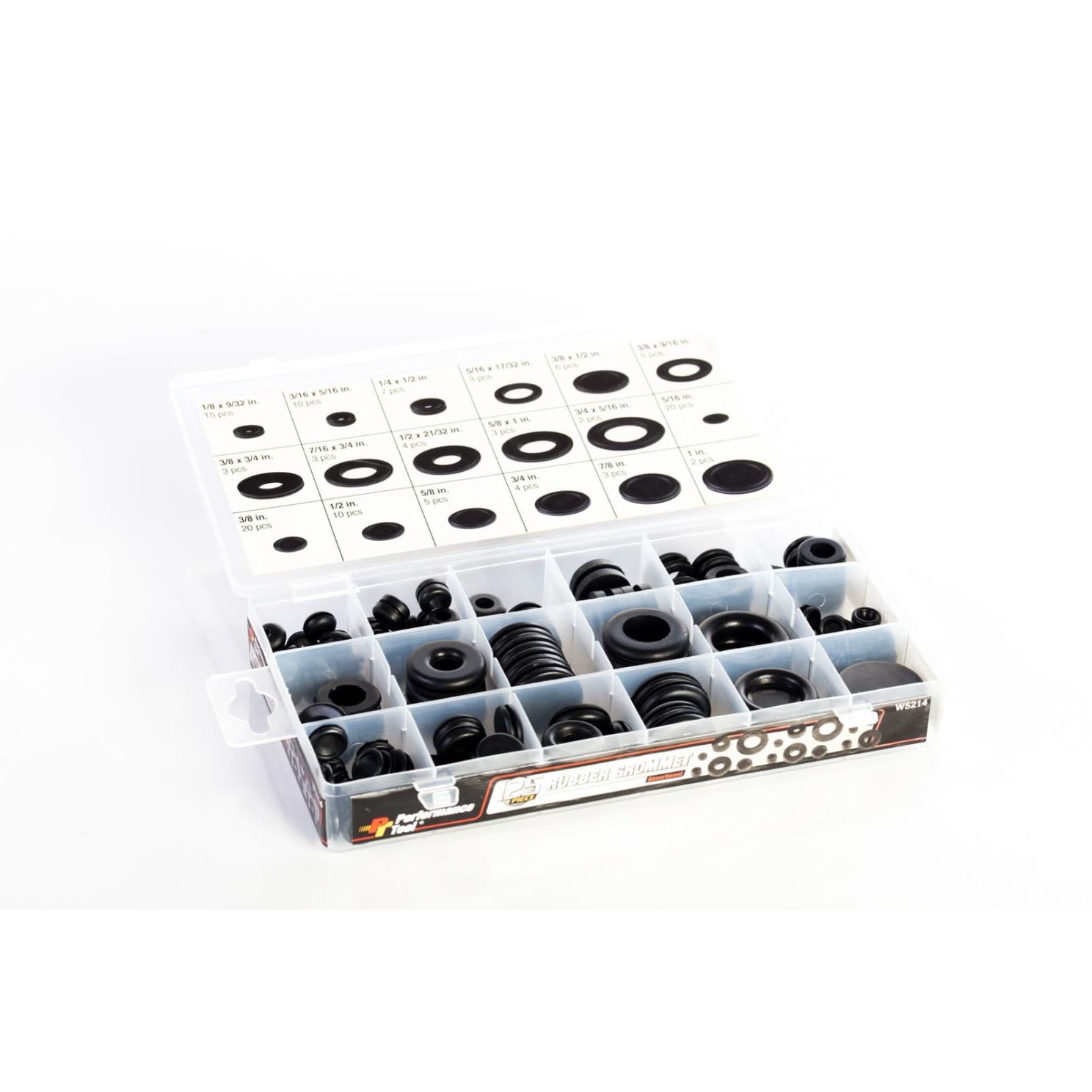 Wilmar 125 Piece Rubber Grommet Set W5214