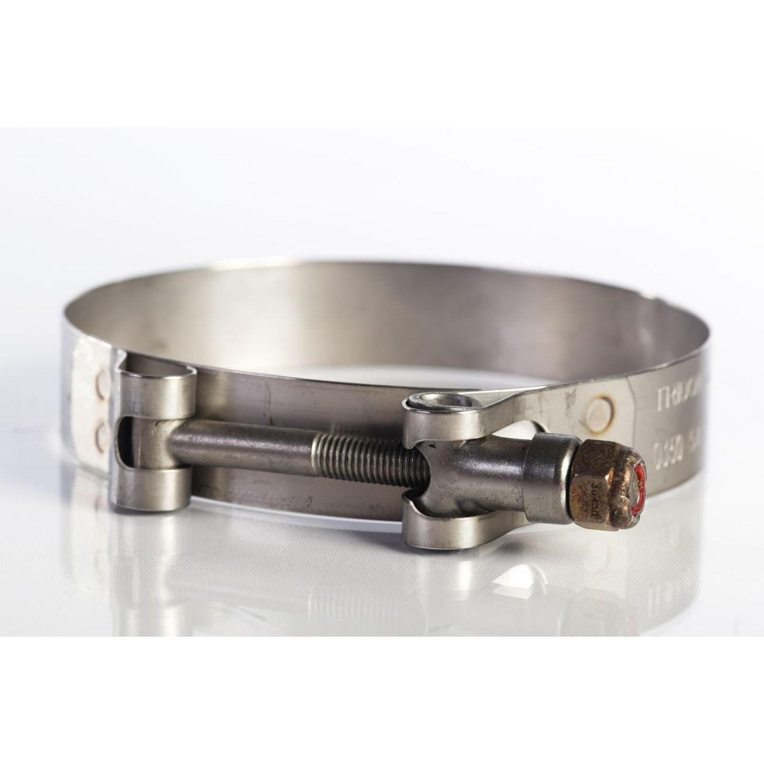 Valley 3-1/2'' Stainless Steel T-Bolt Hose Clamp