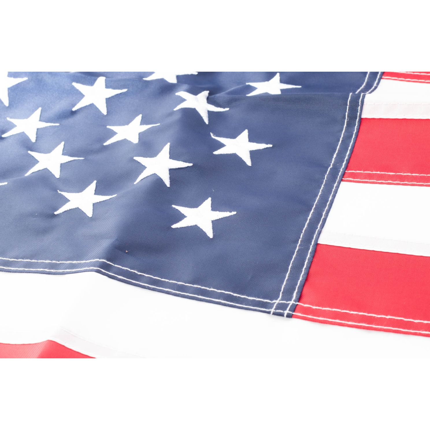 2.5x4 American Emroidered Durawavez Nylon US Flag