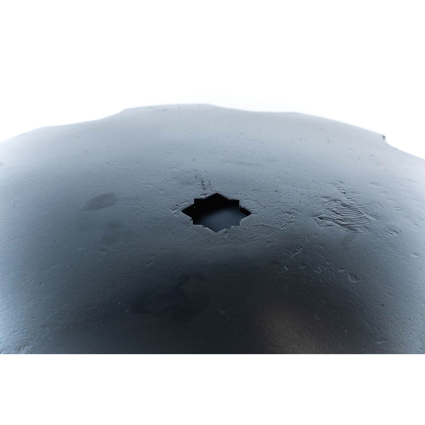 20" x 4.5mm Plain Cone Notched Disc Tillage Blade 1-1/8" Square x 1-1/4" Square