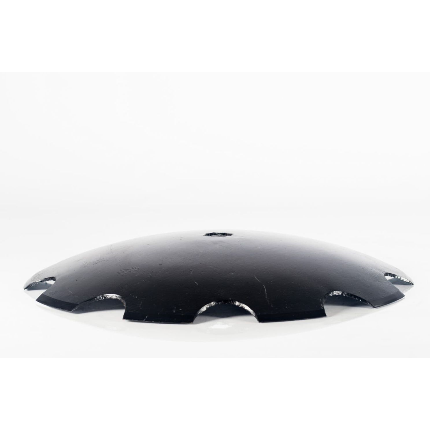 22" x 4.5mm Plain Cone Notched Disc Tillage Blade 1-1/8" x 1-1/4" Square