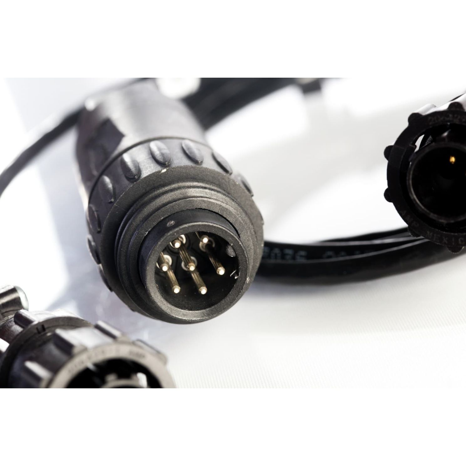 7 Pin Amphenol Adapter Cable to two 4 Pin Amp JD7-D2