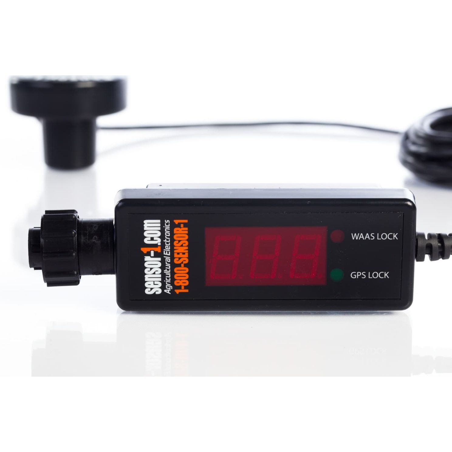 Sensor-1 Mushroom GPS 1 HZ Radar Speed Sensor w/ Display DS-GPSMD-D1