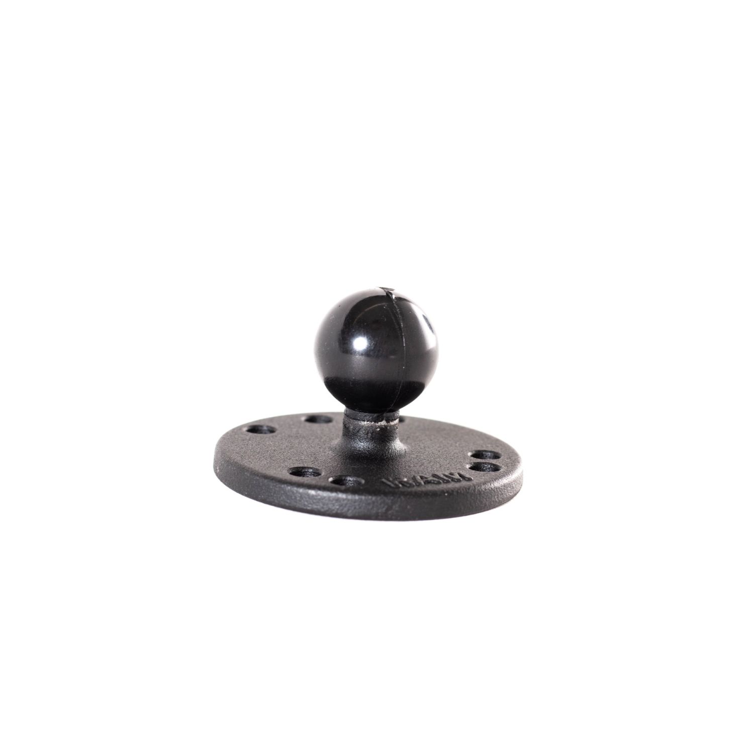 Ram 1" B Ball 4 Hole AMPS Mount Round Plate RAM-B-202U
