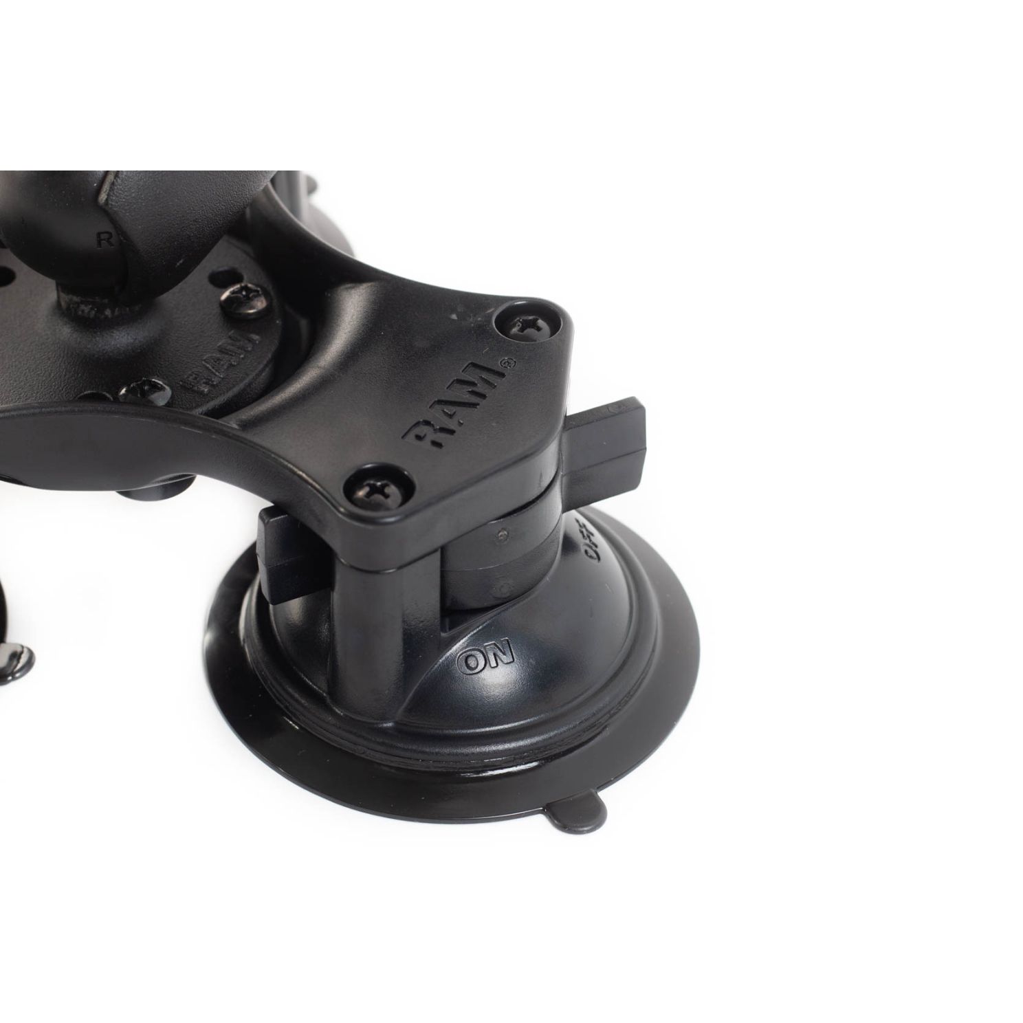 Ram Mount Twist-Lock Triple Suction Cup Mount with Plate RAP-365-101U