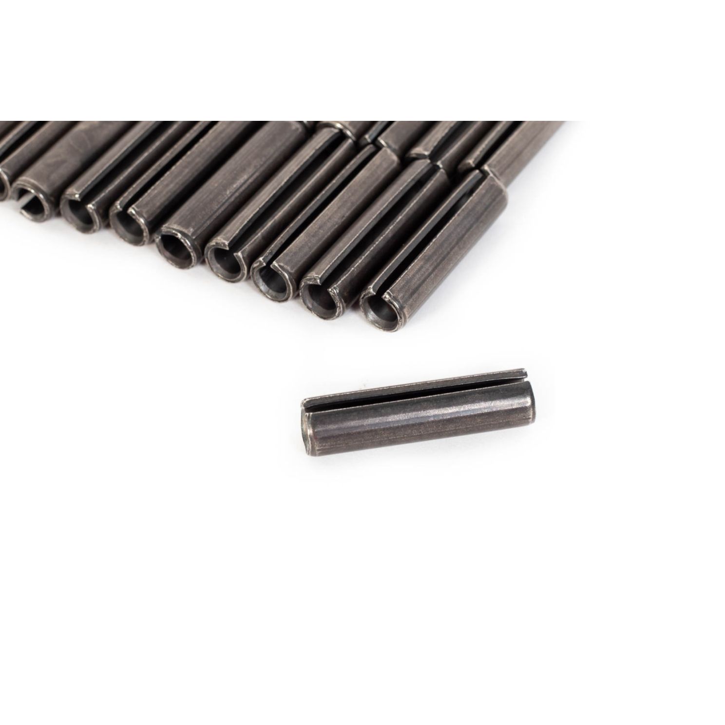 Springlok Pin, Grade 1074, High Carbon Steel, Plain Finish, 3/8 x 1-1/2"