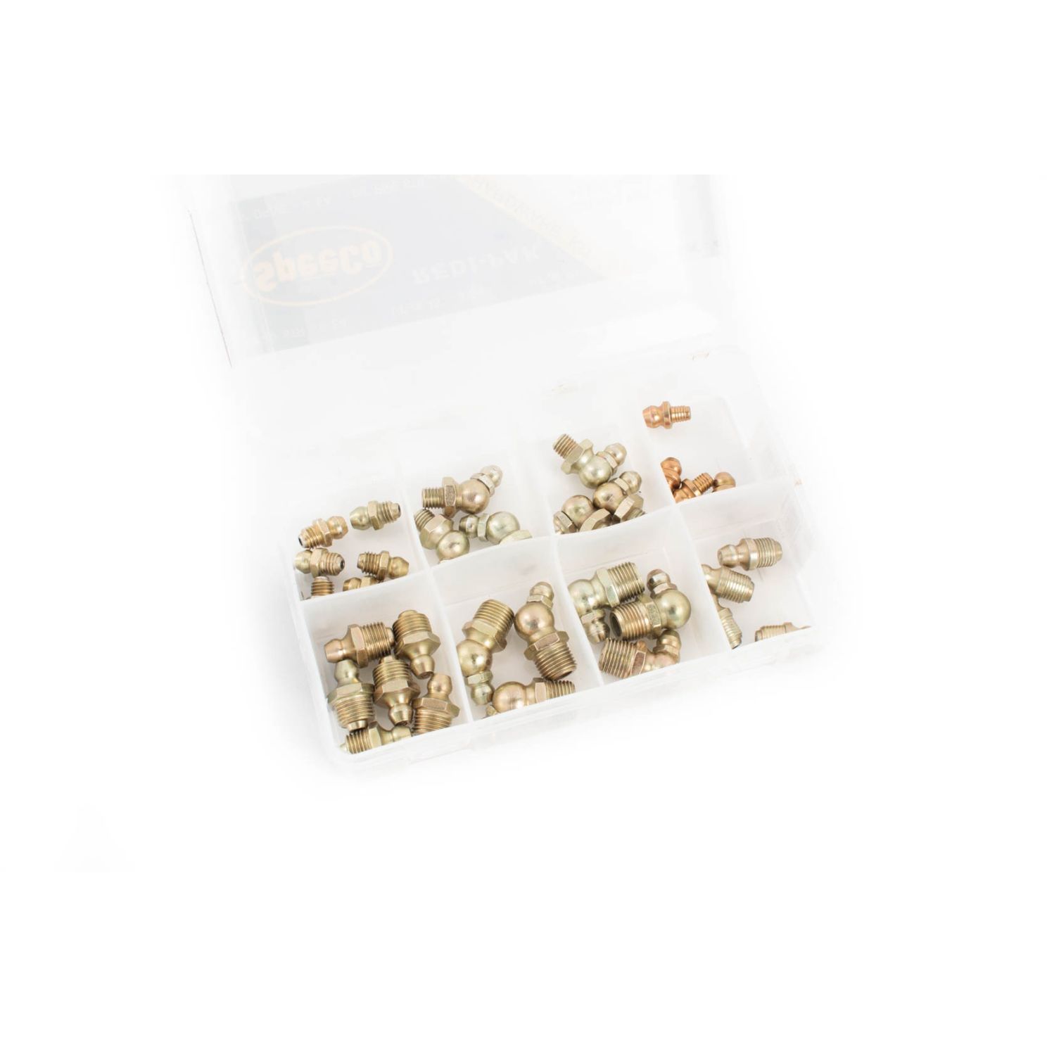 32 Piece SAE Grease Zerk Fitting Assortment Kit