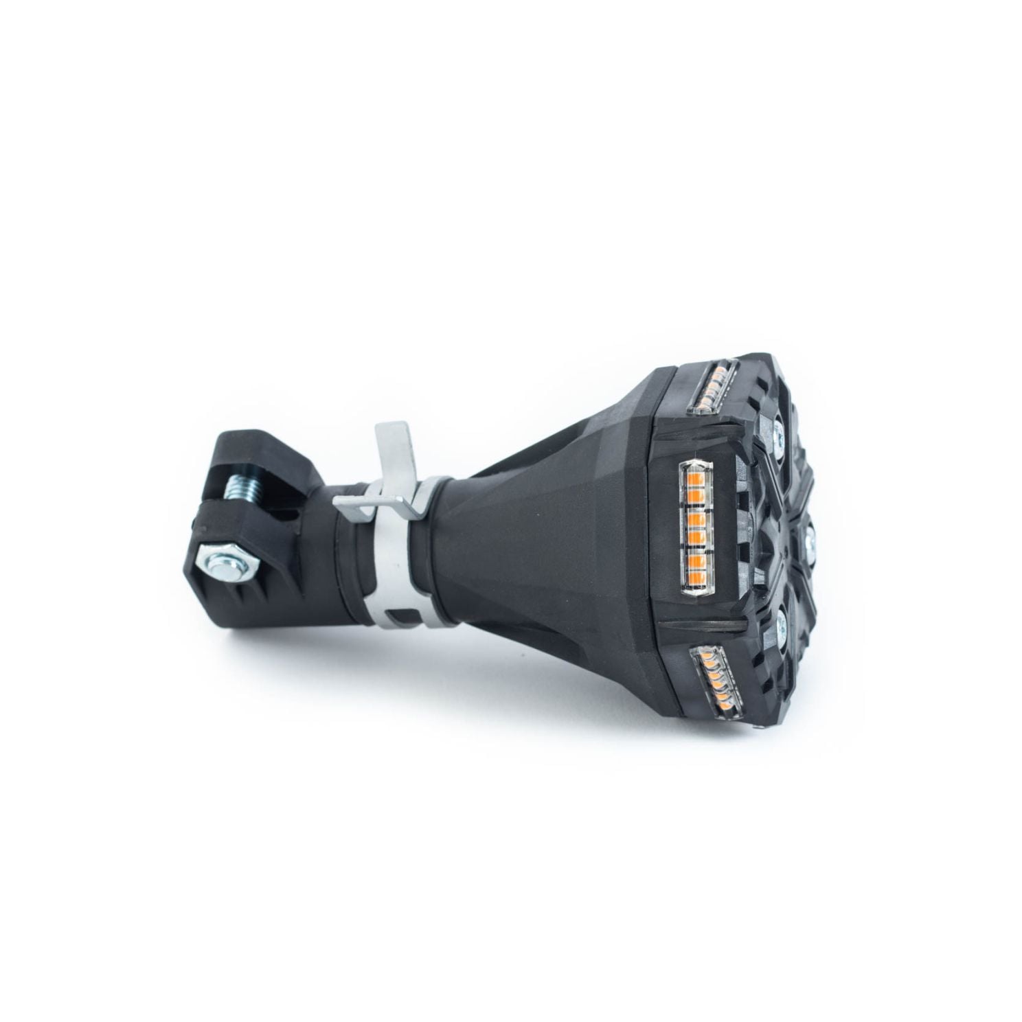 MicroBright Amber LED Beacon 12V Light DIN Mount AIG008-B112ADX