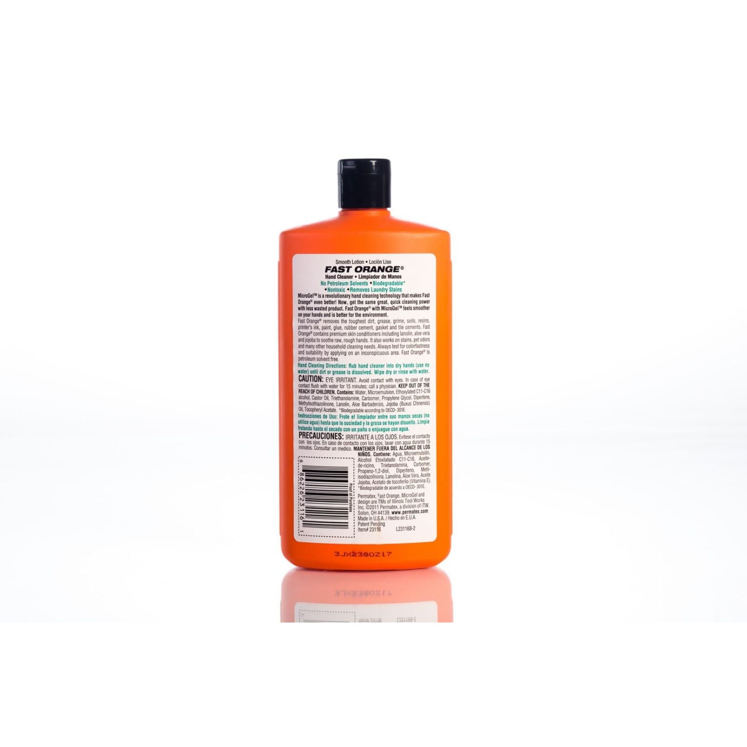 Permatex 15oz. Fast Orange Smooth Cleaner 23116