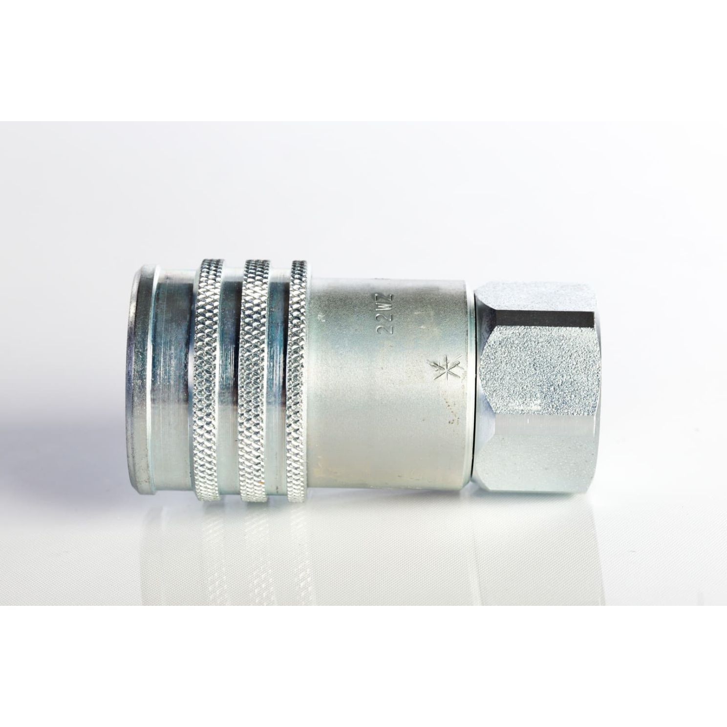 Pioneer FEM-501-8FP Flat Face Hydraulic Coupler Genuine OEM style