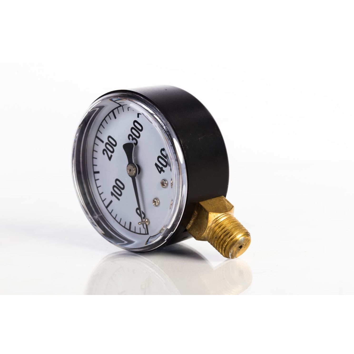 2.5 Inch 0-400 PSI Dry Pressure Gauge 2124DSB400