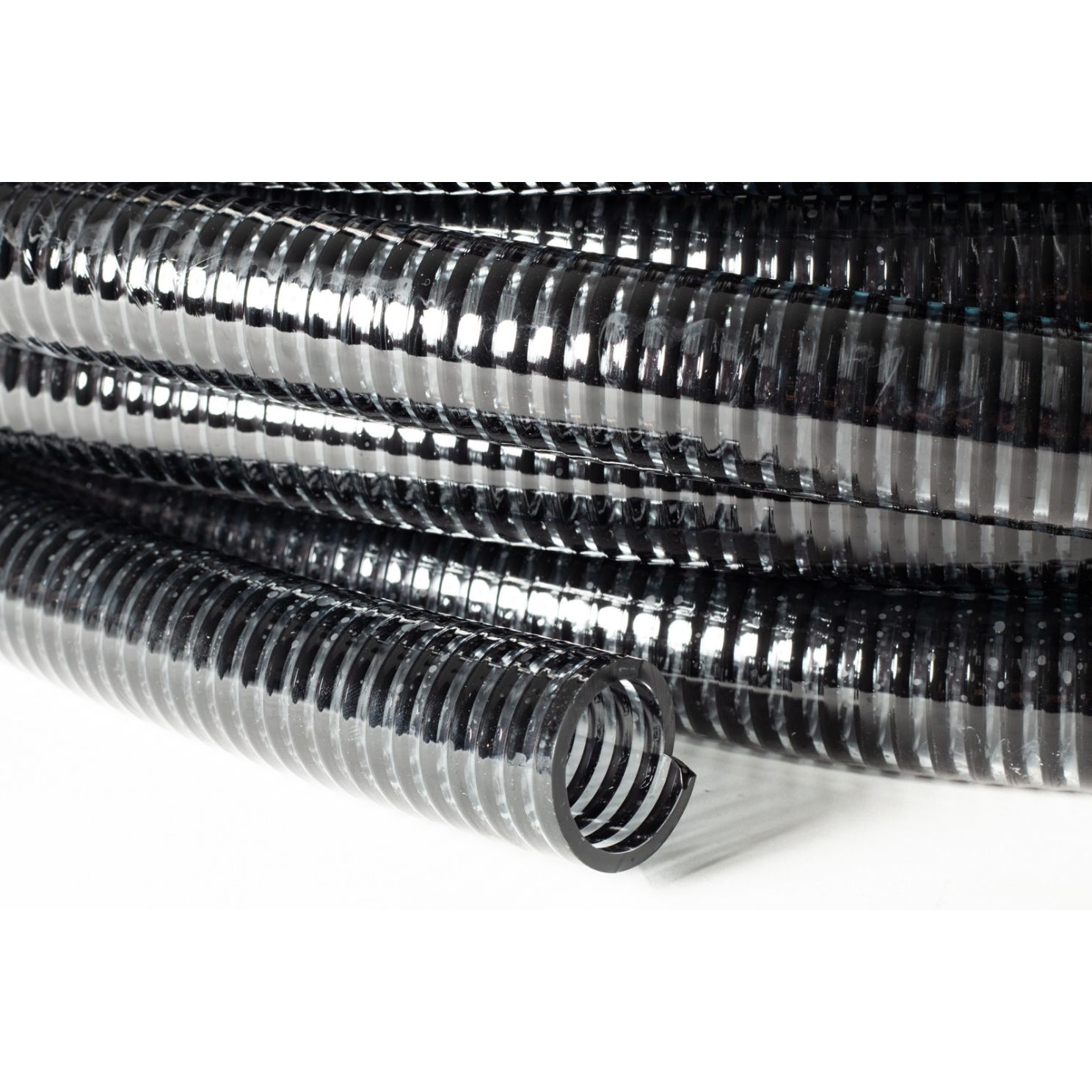 Air Seeder Clear Black Braid Air Seeder Planter Hose 1" x 100'