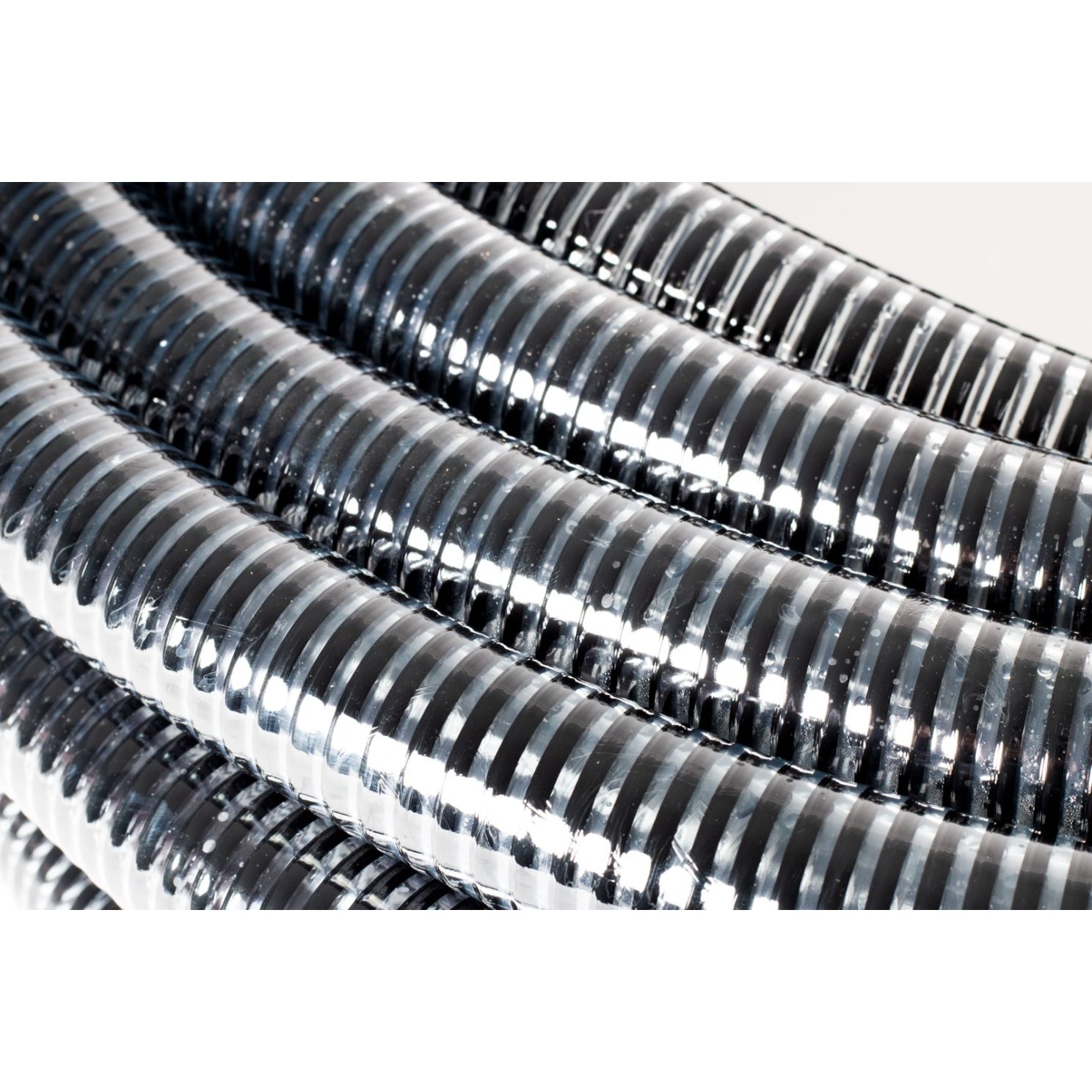 Air Seeder Clear Black Braid Air Seeder Planter Hose 1" x 100'
