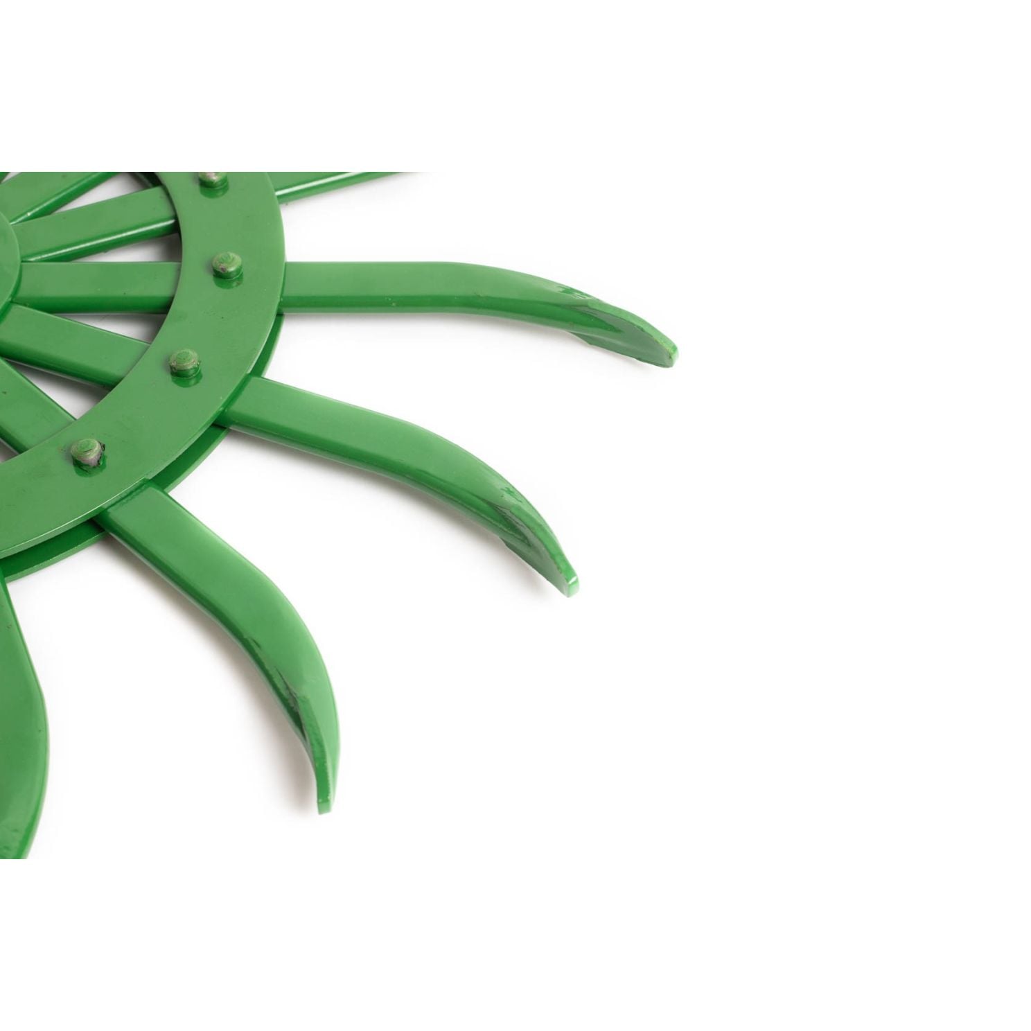 AKK33269 Green Rotary Hoe Wheel 21" fits John Deere