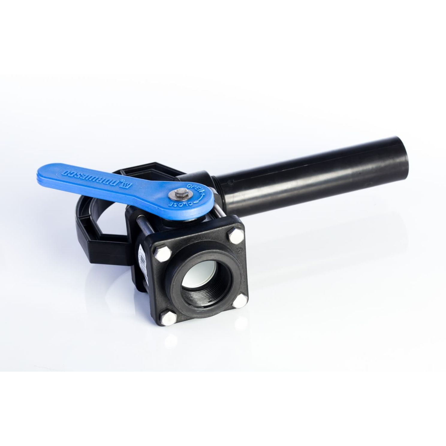 Norwesco 1-1/2'' Line Nylon Ball Valve Nozzle