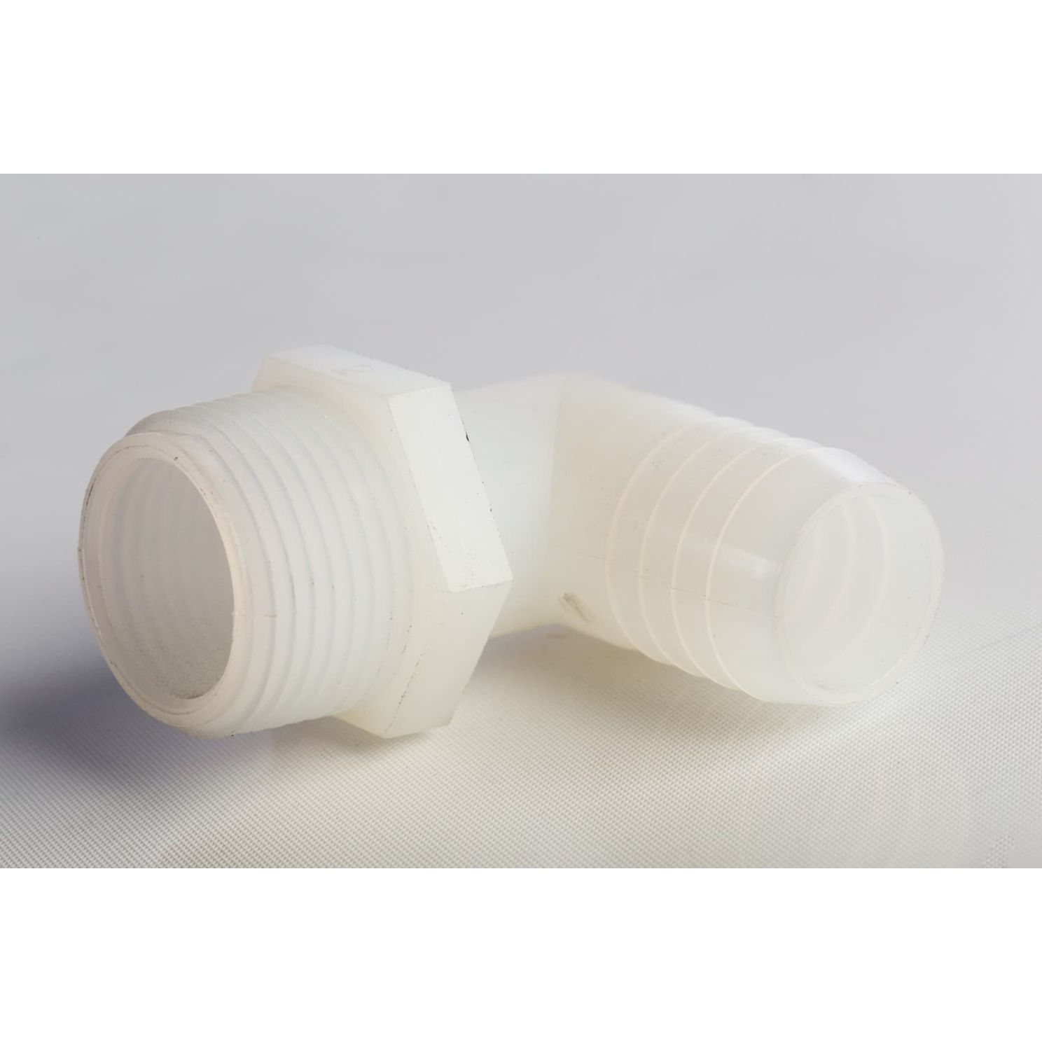 Valley 1/2'' MPT x 3/4'' HB Threaded Hose Barb Elbow