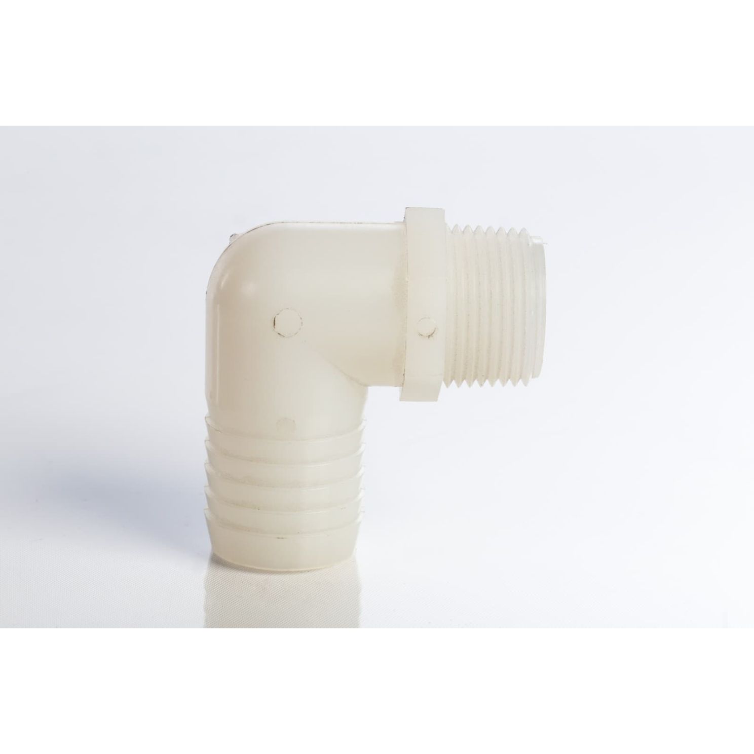 Valley 3/4'' MPT x 1'' HB Threaded Hose Barb Elbow