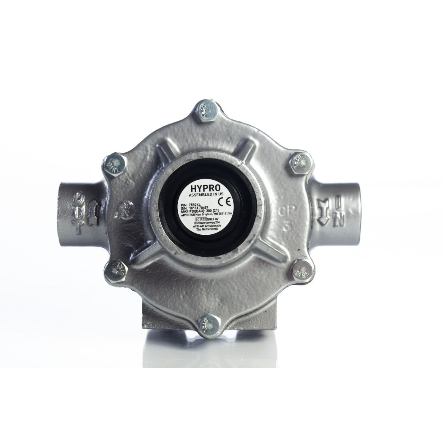 Hypro 7560XL Silver Cast Sprayer 8 Roller Pump 22.5 GPM