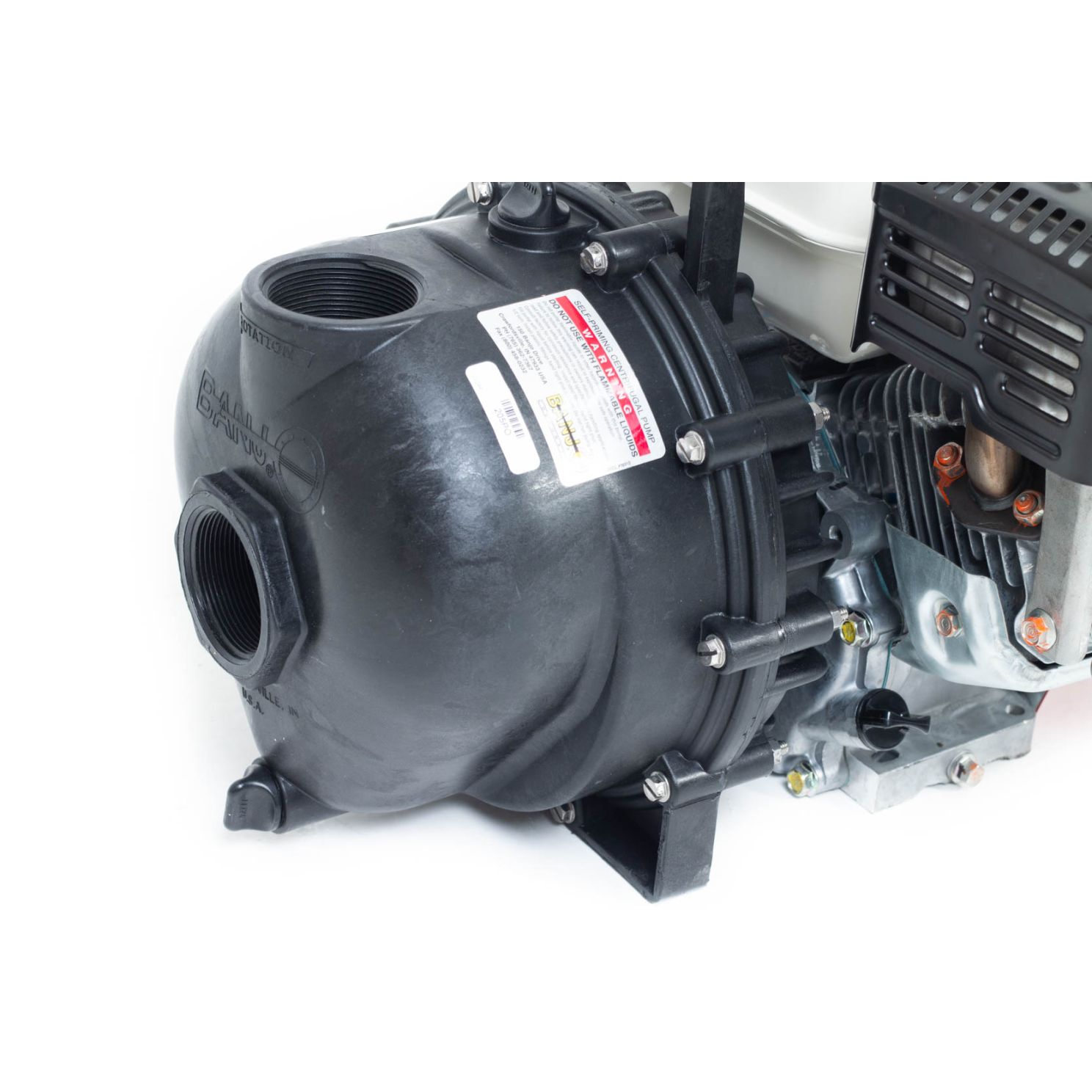 Banjo 2" Poly Self Priming Transfer Pump with Honda 6.5 HP Engine
