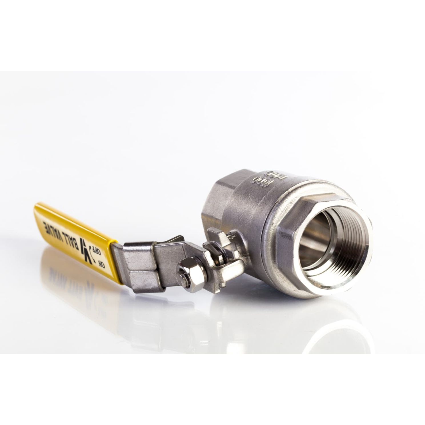 Valley 1-1/4'' Full Port Stainless Steel Ball Valve