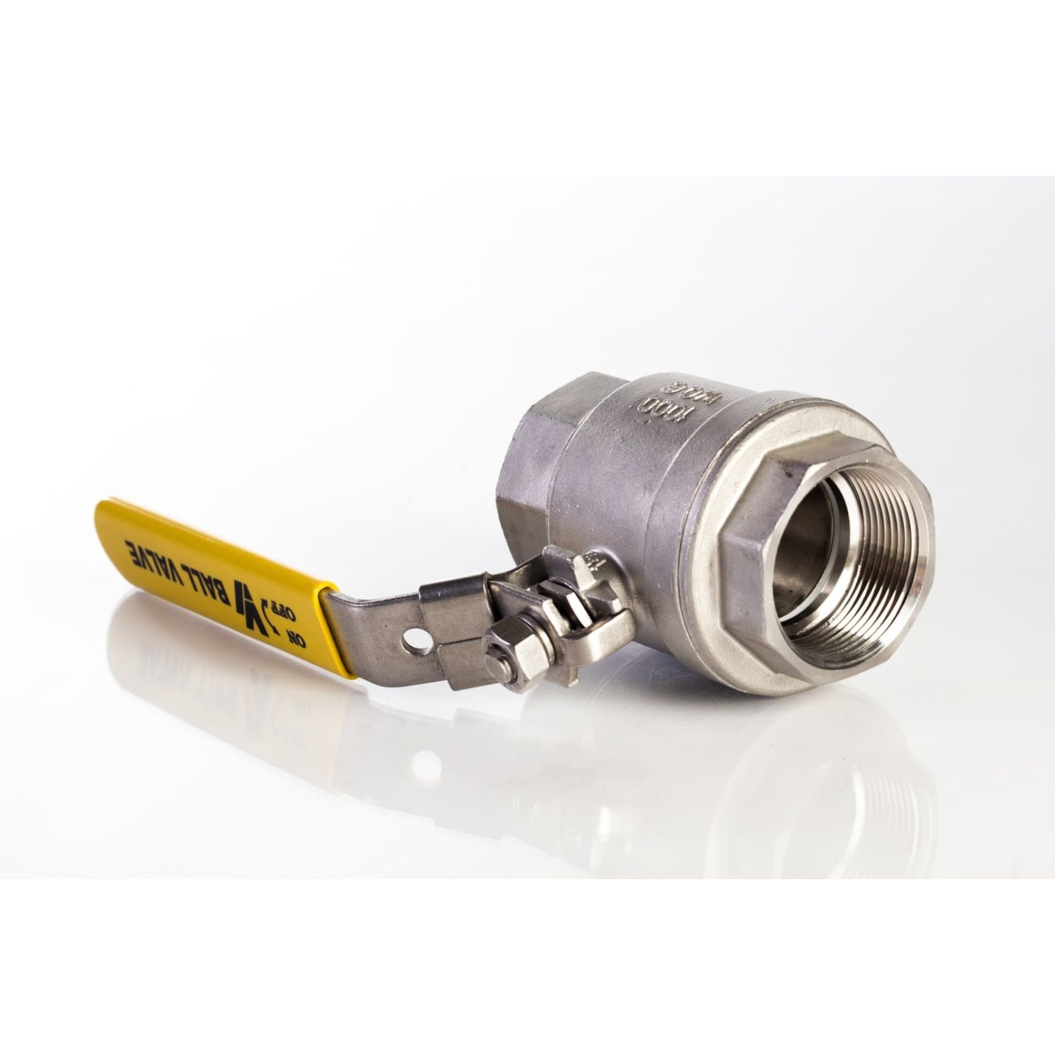 Valley 1-1/2'' Full Port Stainless Steel Ball Valve