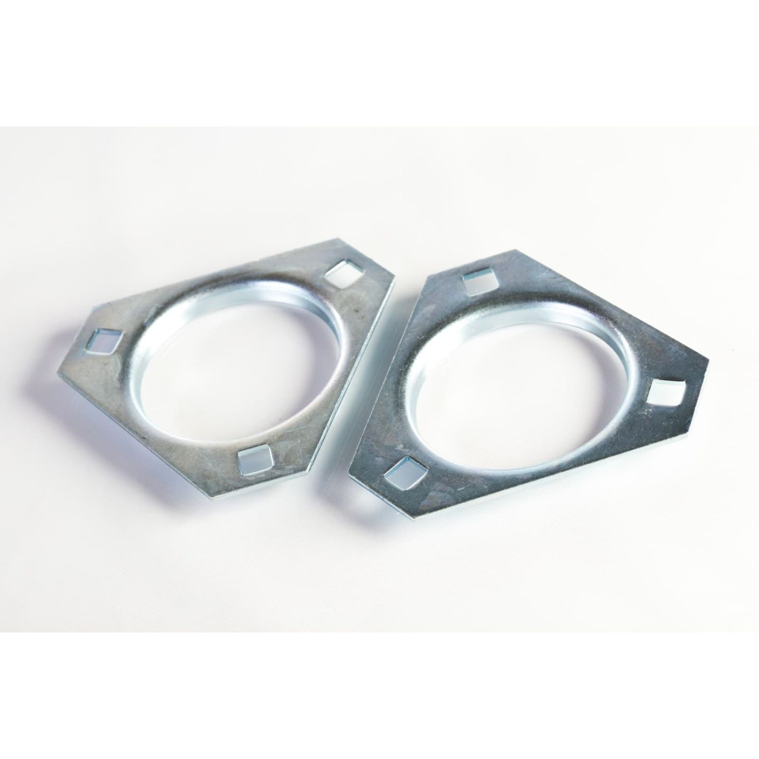 72MMT 3 Bolt Triangular Stamped Steel Bearing Flange 72MSTR