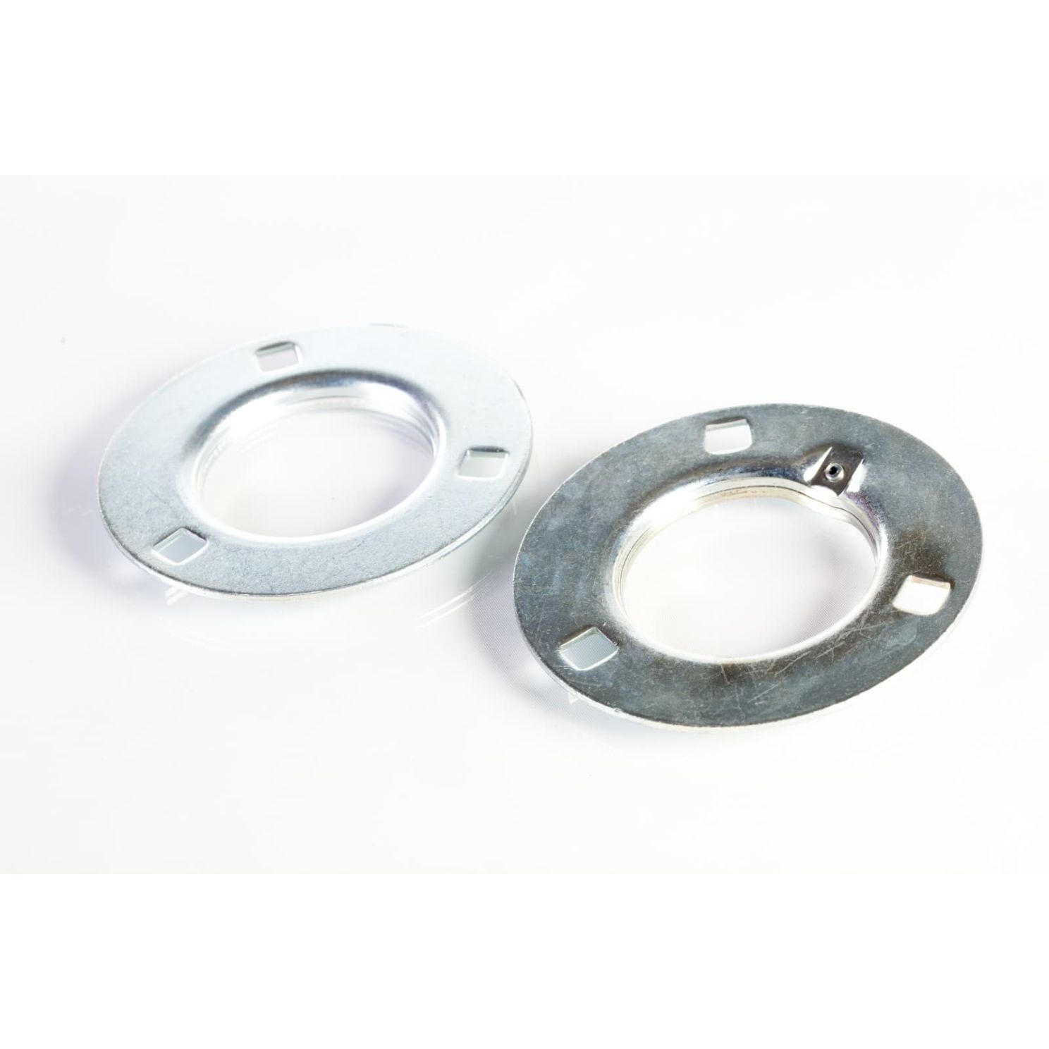 G62MM 3 Bolt Round Stamped Steel Bearing Flange
