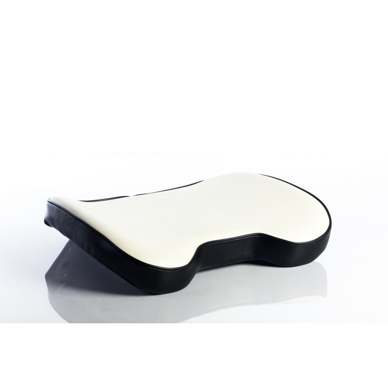 7046 7047 K&M Black and White Vinyl Tractor Seat fits Allis Chalmers