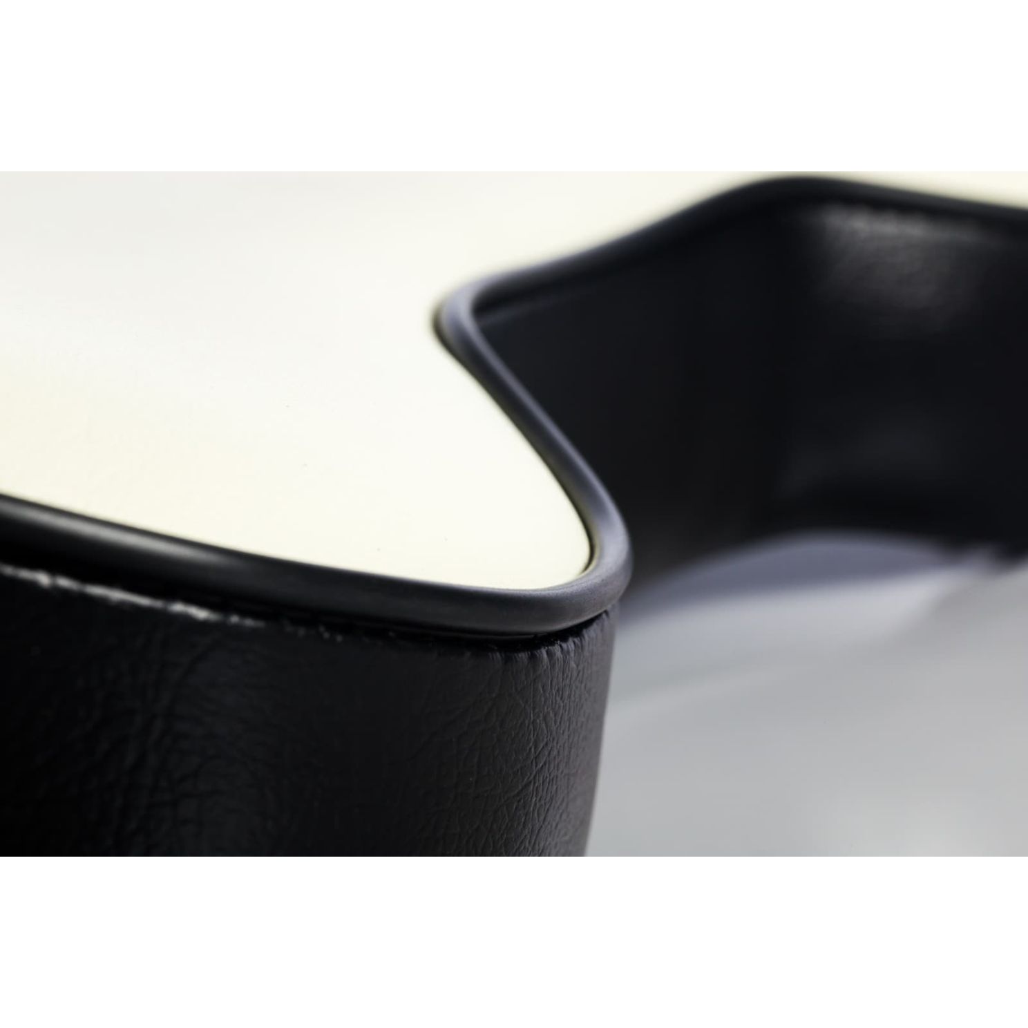 7046 7047 K&M Black and White Vinyl Tractor Seat fits Allis Chalmers