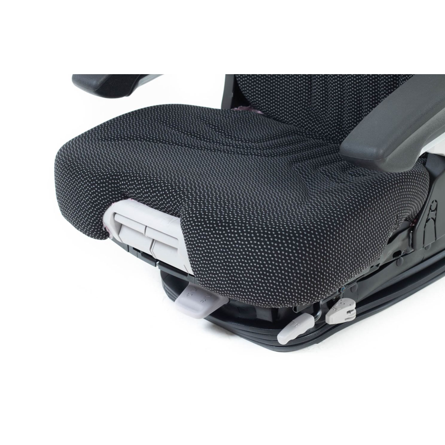 Grammer Air Ride Charcoal Cloth Tractor Seat Assembly MSG95741GRC