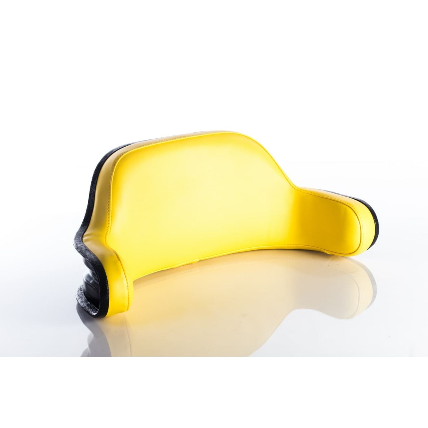 2 Piece Yellow Vinyl Tractor Seat fits John Deere