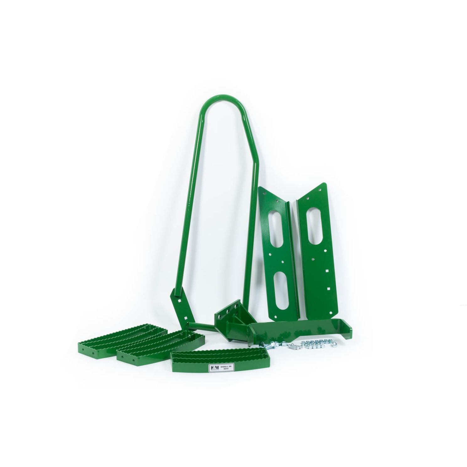 3436 K&M Tractor Step Kit with handrail fits John Deere