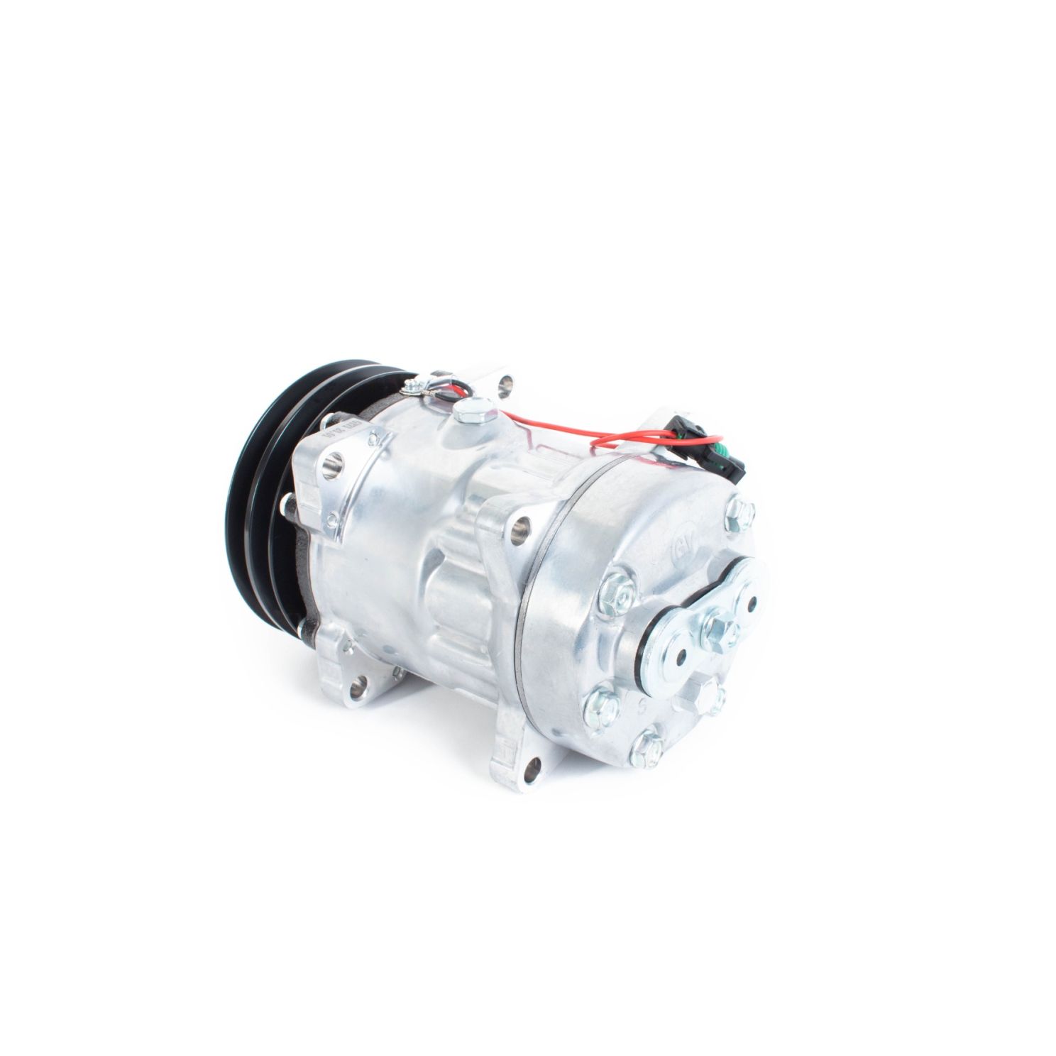 Sanden SD7H15, FLX7, 5 1/4", 2 Groove Clutch, GM Pad Mount AC Compressor