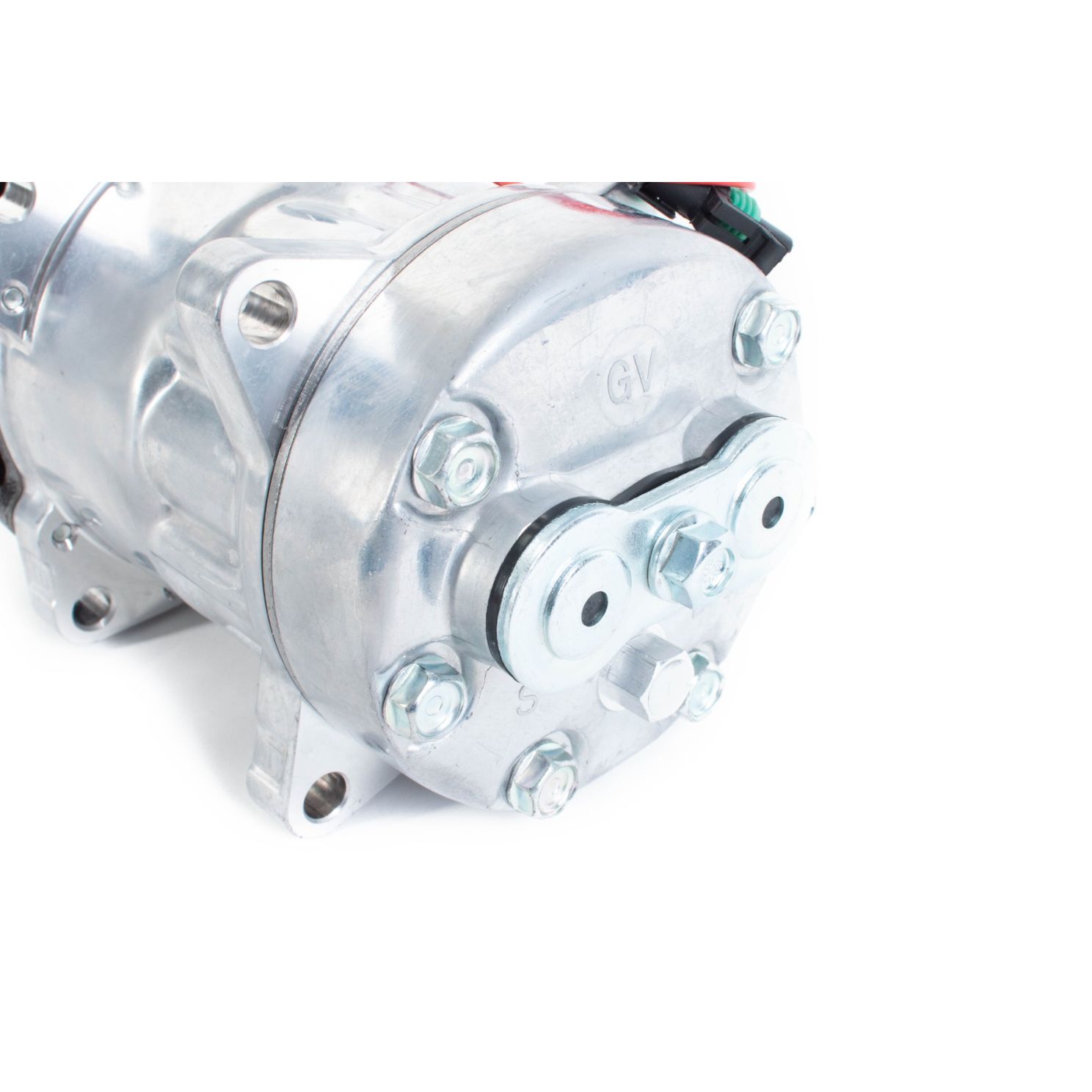 Sanden SD7H15, FLX7, 5 1/4", 2 Groove Clutch, GM Pad Mount AC Compressor
