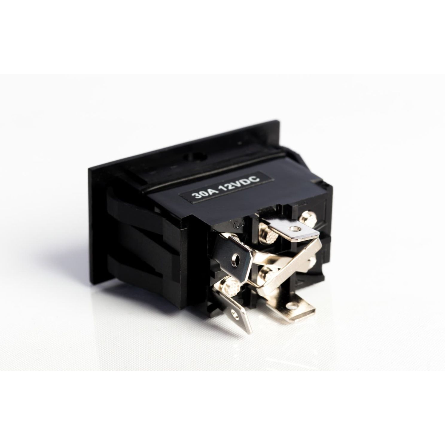 Rocker Switch, Momentary Contact, 12VDC 30 amp
