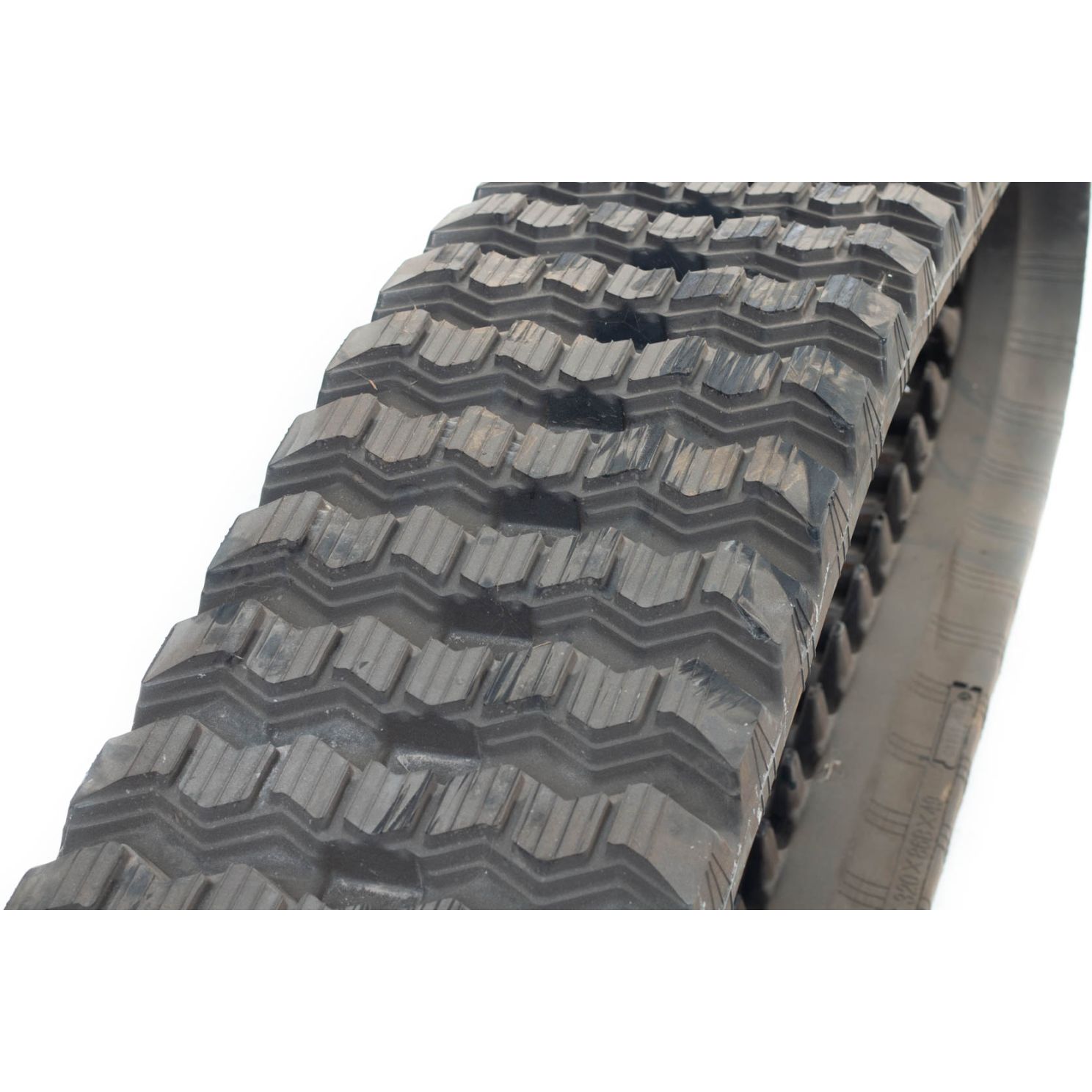 7374160 Skid Steer Rubber 12" Zig Zag Track fits Bobcat 320x86x49