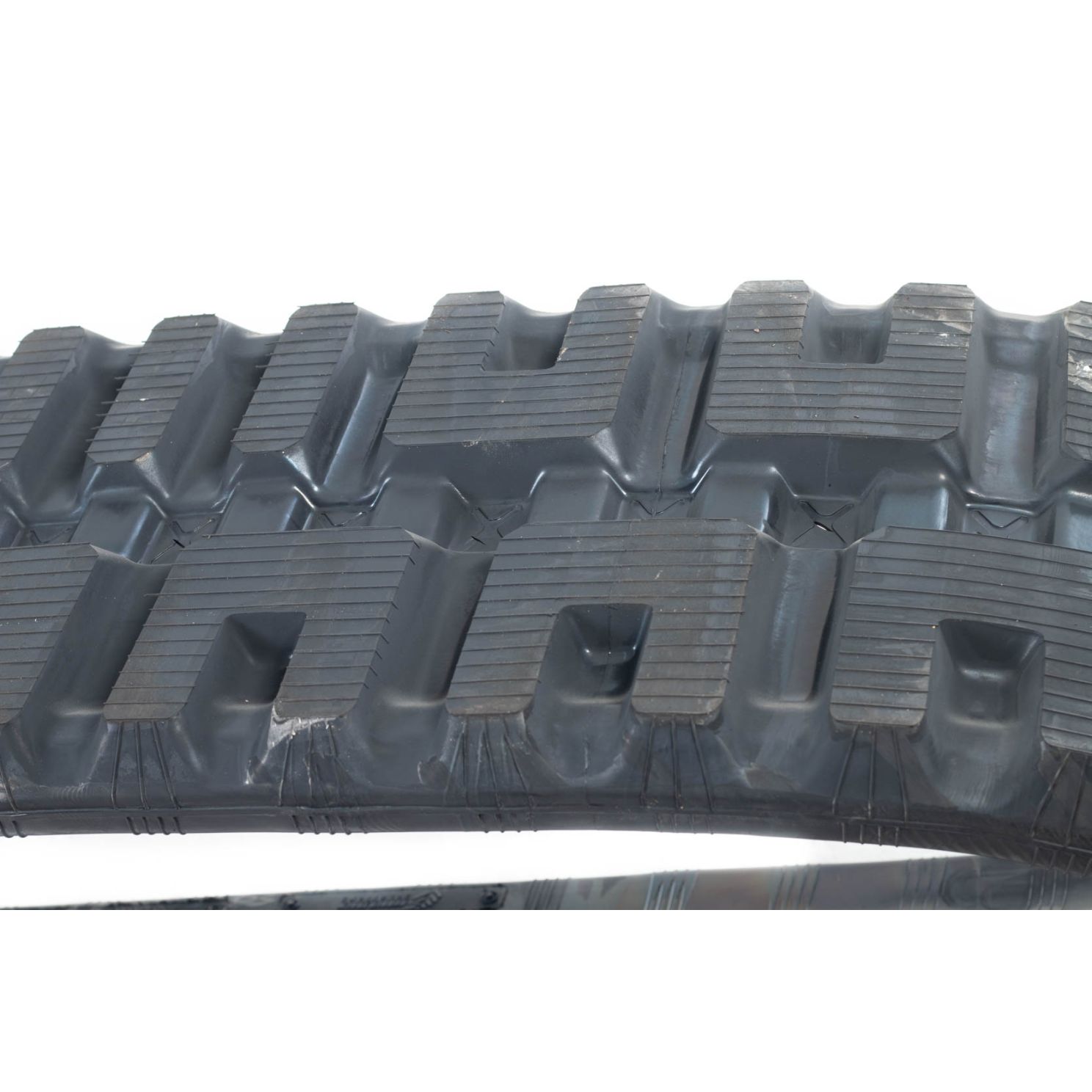 T445530 Skid Steer Rubber 16" Staggered C Block Track fits John Deere 450x86x52