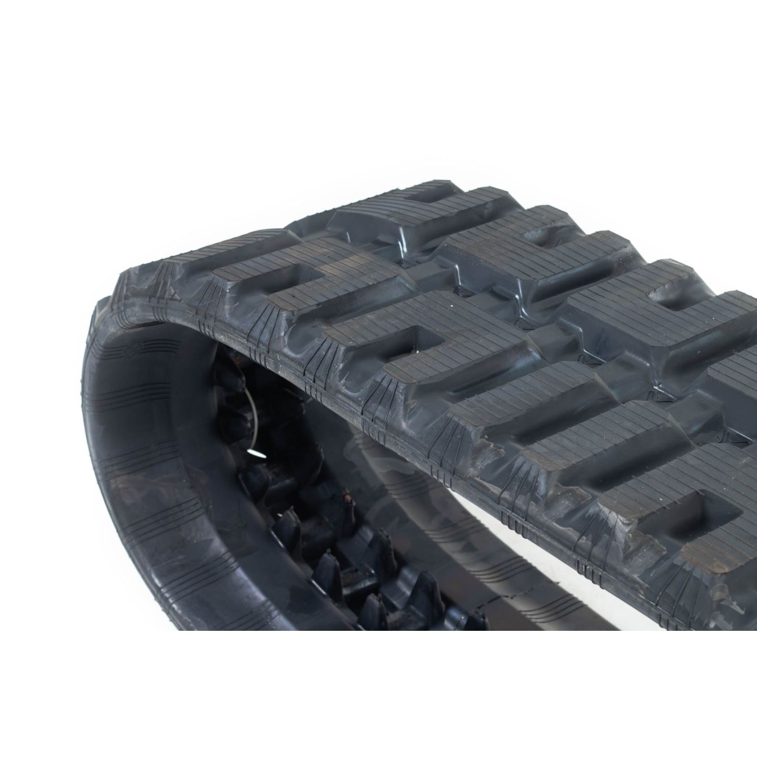 T445530 Skid Steer Rubber 16" Staggered C Block Track fits John Deere 450x86x52