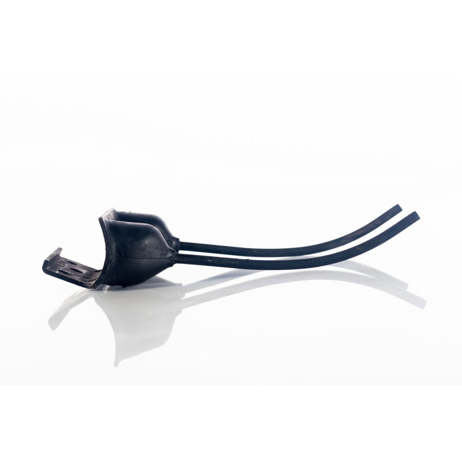 300619 Double Tine Rubber Mounted Rake Tooth Import