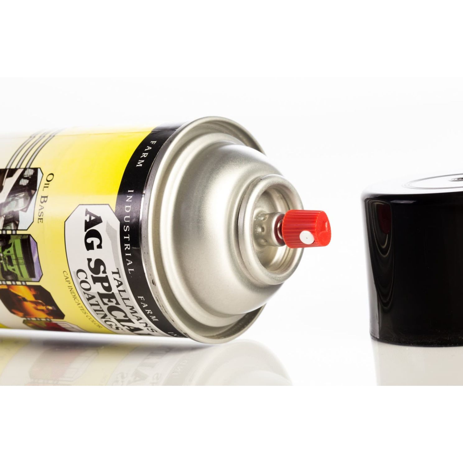 Tallmans Gloss Black Industrial Paint Aerosol