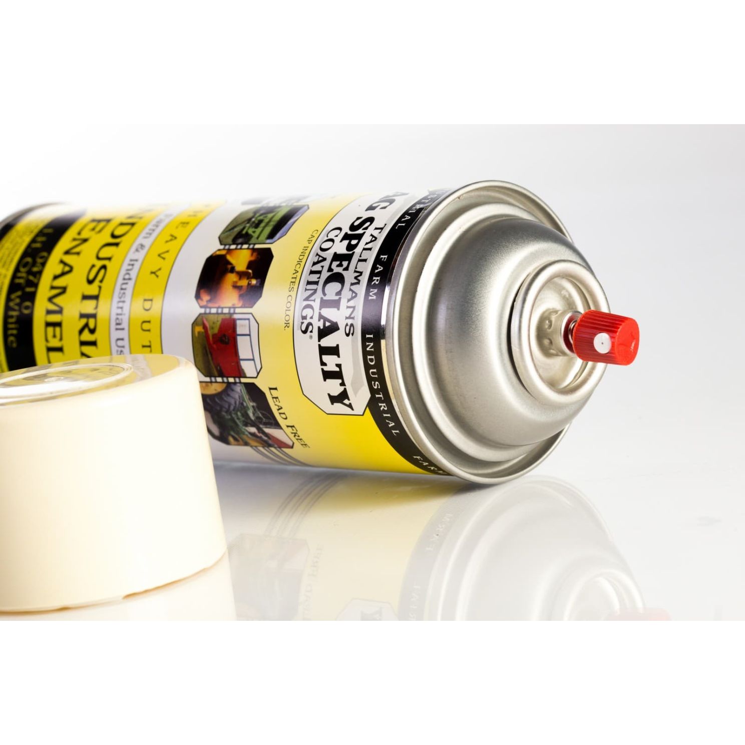Tallmans International White Industrial Paint Aerosol