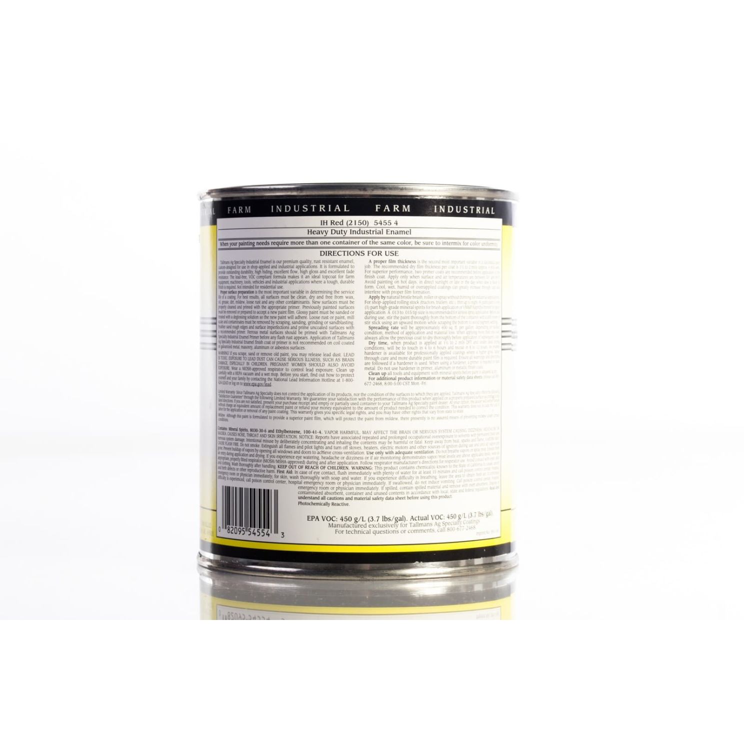 Tallmans Case IH Red Industrial Paint Quart
